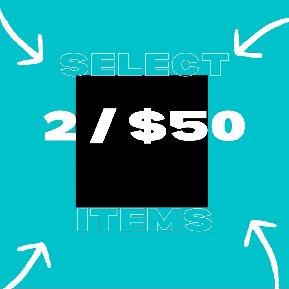 🔥🔥2/$50 DEAL🔥🔥